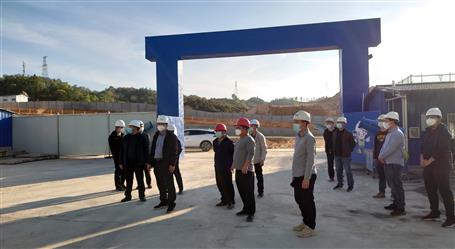 汕尾市陸河縣副縣長到冶建廣東公司項(xiàng)目檢查指導(dǎo)工作