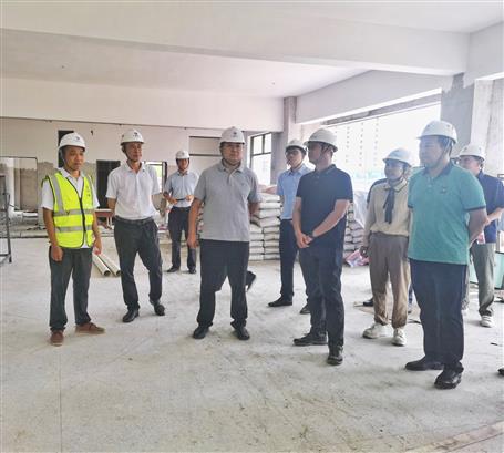 潘旭陽到桂華分公司項目調(diào)研指導(dǎo)